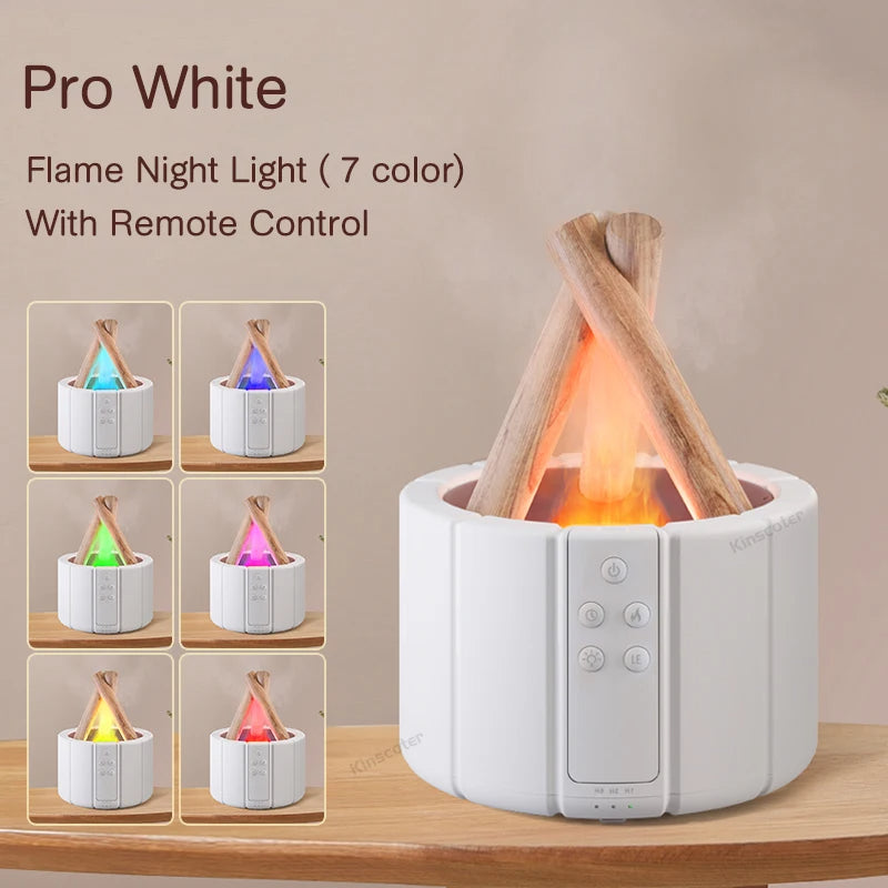 Diffusor in Lagerfeuerform