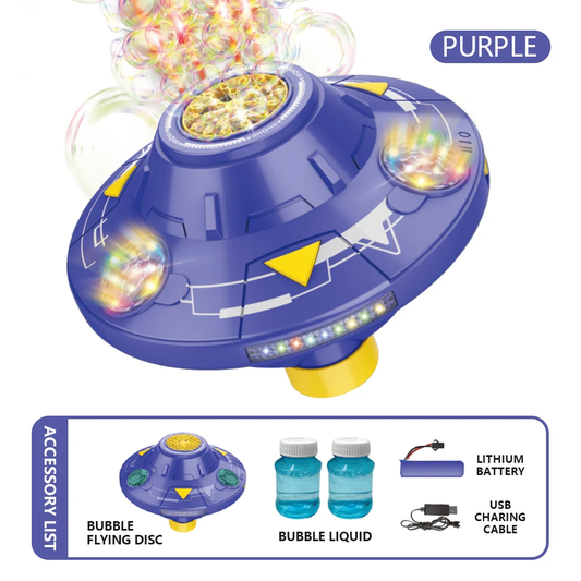 Flying Saucer Bubble Machine