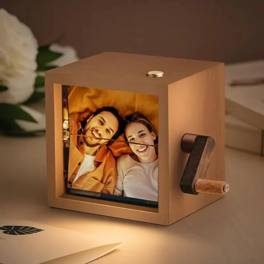 Kurbel-Fotobox