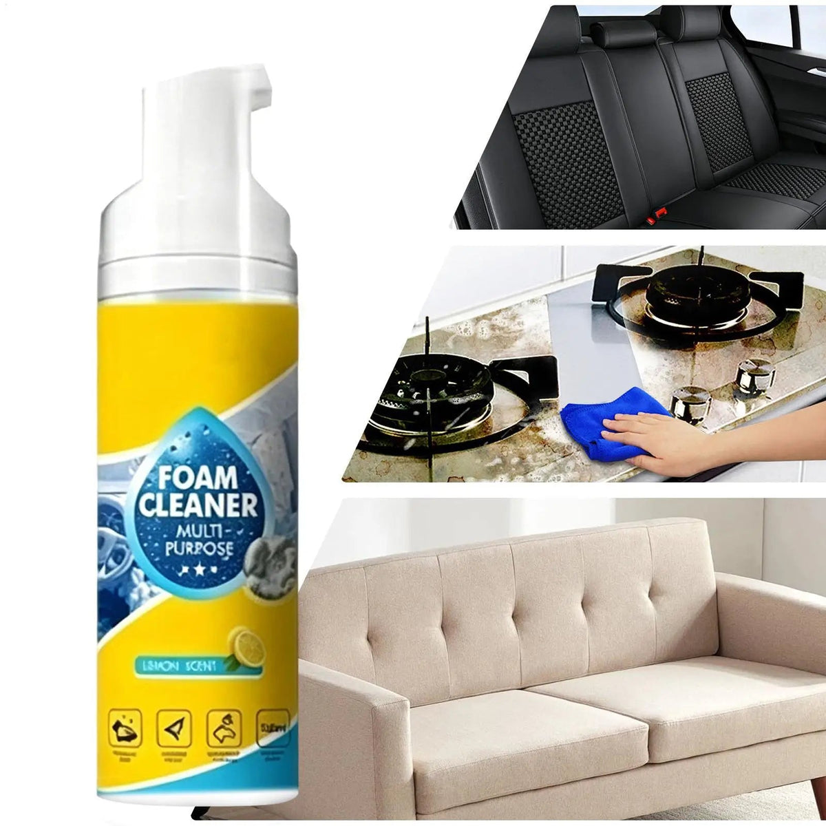 Multipurpose 4-in-1 Foam Cleaner