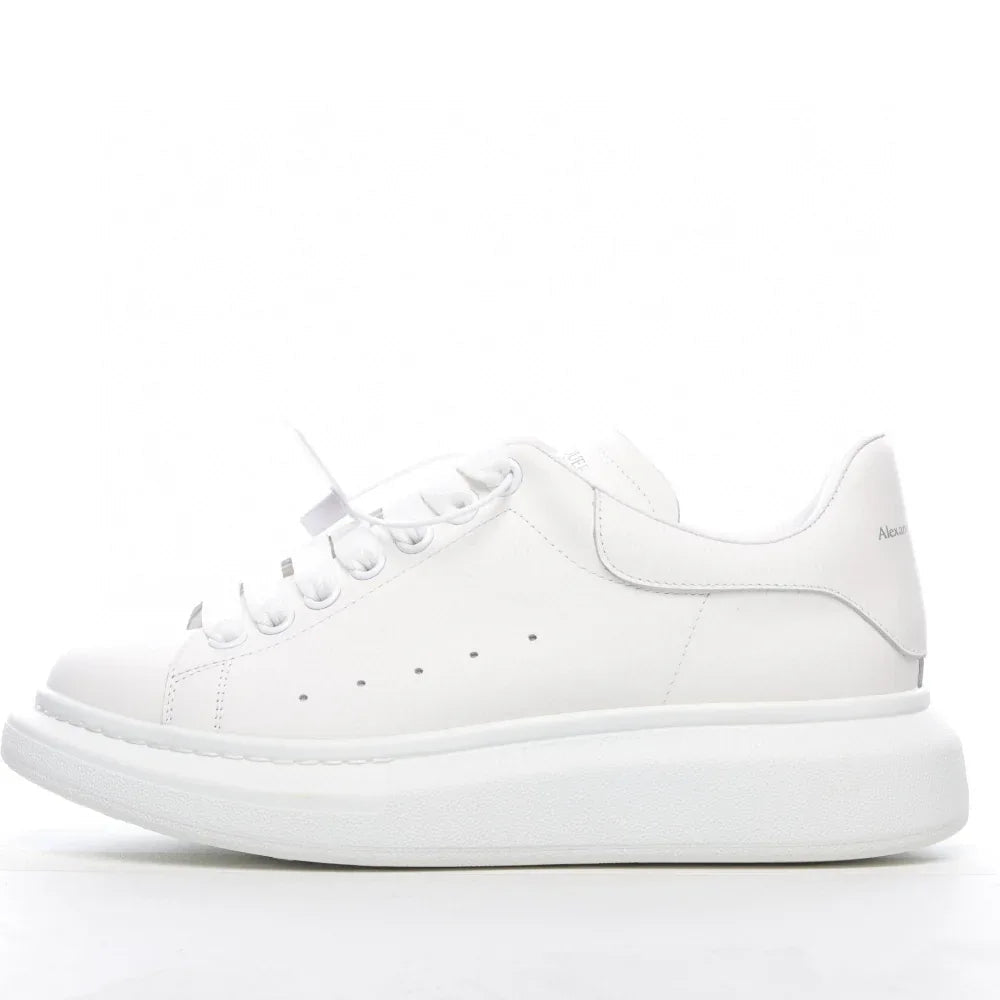 Multicolor Thick-Soled Leather Coated Elegant Gradient Shoes Men's And Women's Unisex Sneakers