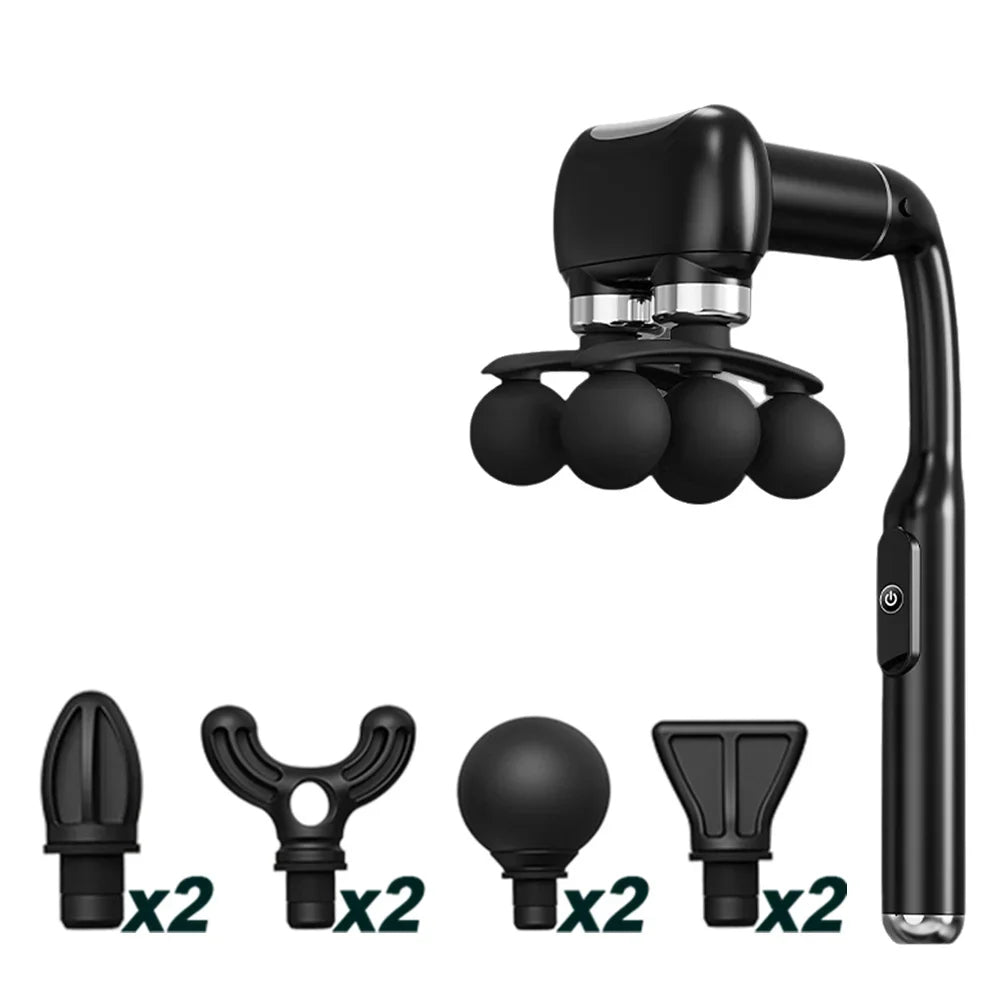 6-Heads Handhel Fascia Gun