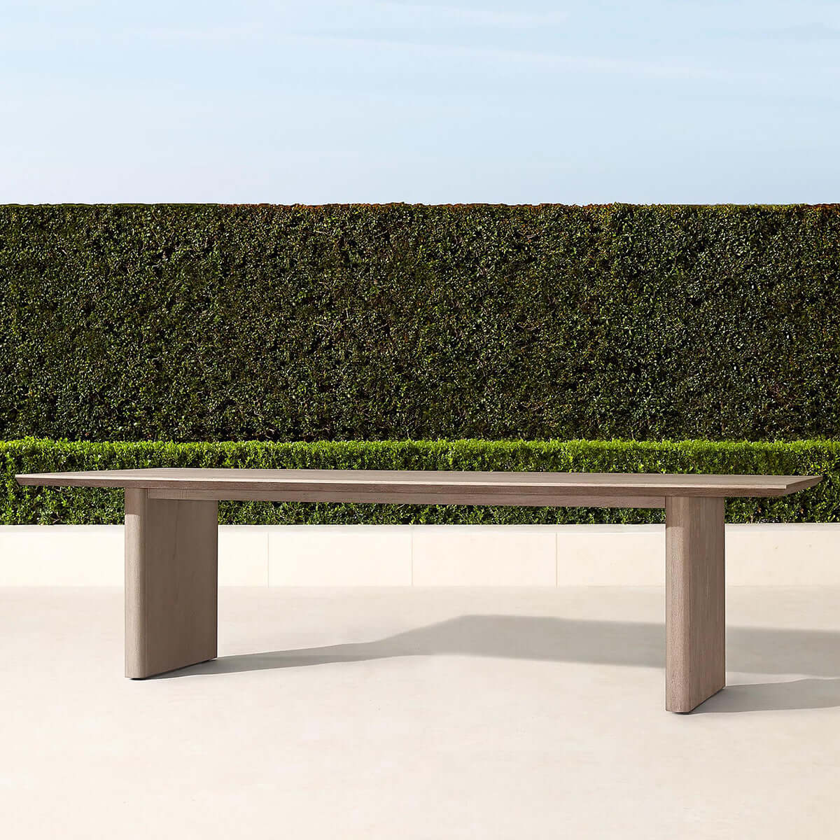 Bruce Paneled Teak Long Table-4