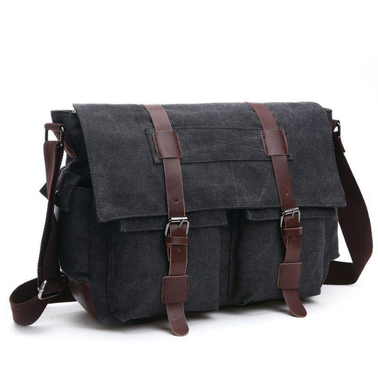 Canvas Men's Crossbody Shoulder Bag