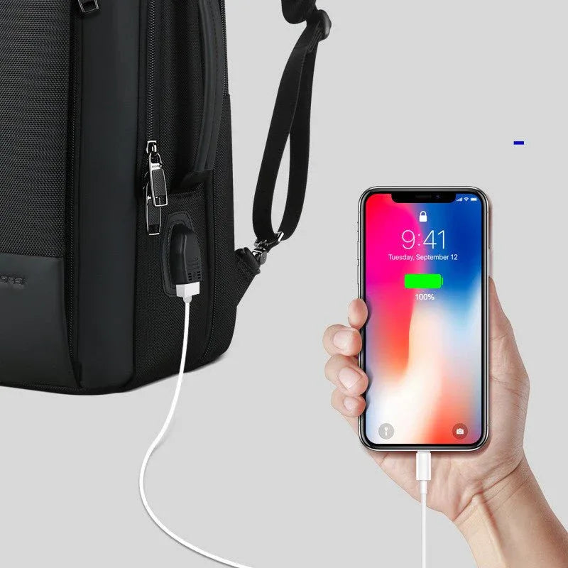 Large Capacity USB Charging Unisex Backpack