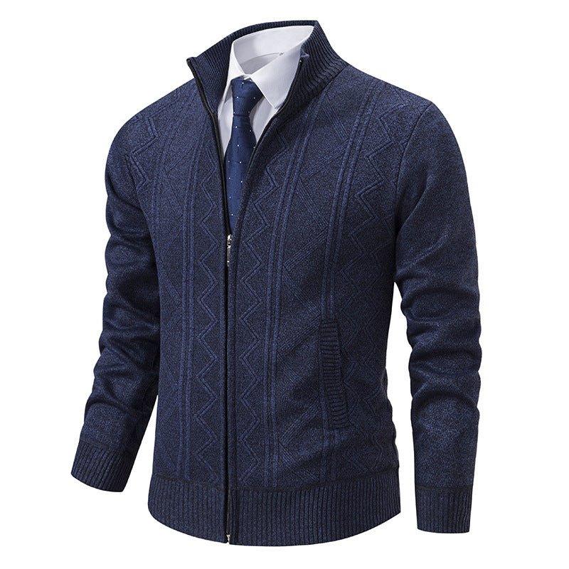 Men's Casual Loose Cardigan Knitted Sweater