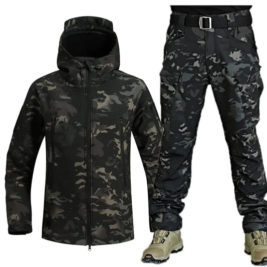 Herren-Windjacke und -Freizeithosen-Set