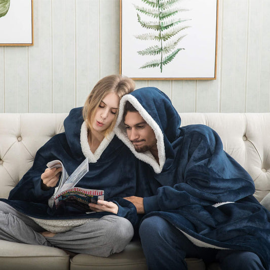 Snugglie - Oversized Fleece Hoodie - Für gemütliche und wärmende Momente!