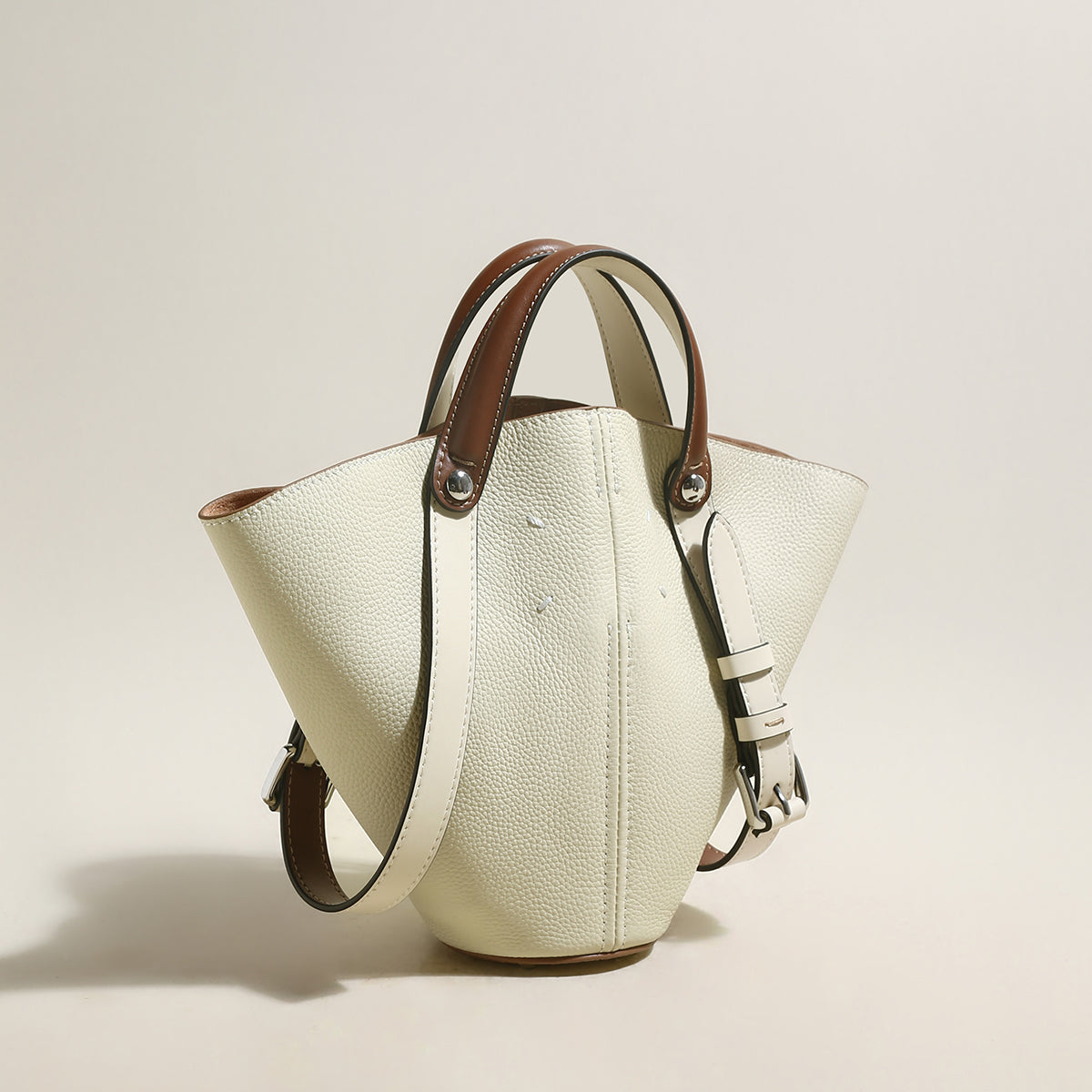 Taormina Trapezoid Top Handle Bag-4