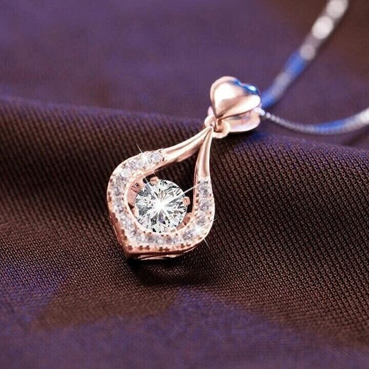 Waterdrop Stone Halskette