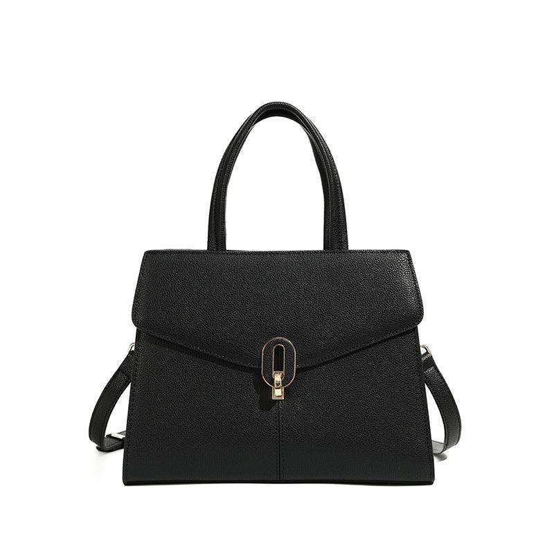 Leather Commuting High-Grade Handbag For Women