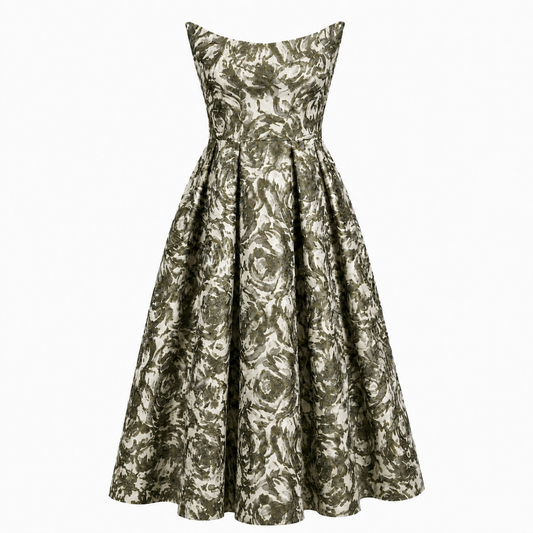 Tala Corset Midi Dress