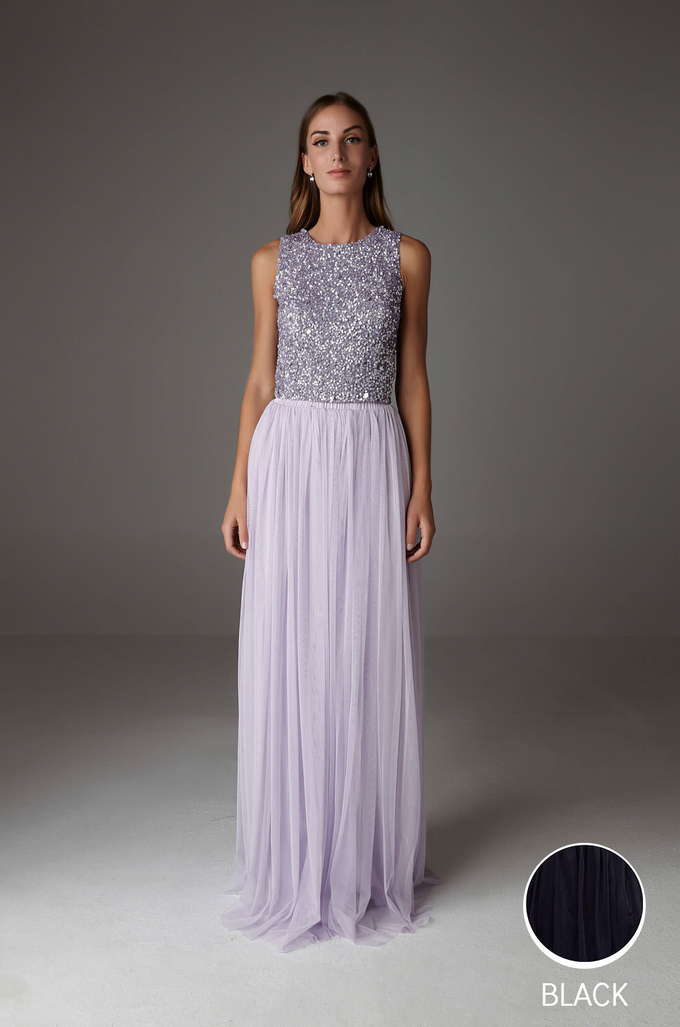 INES MAXI SKIRT BLACK-0