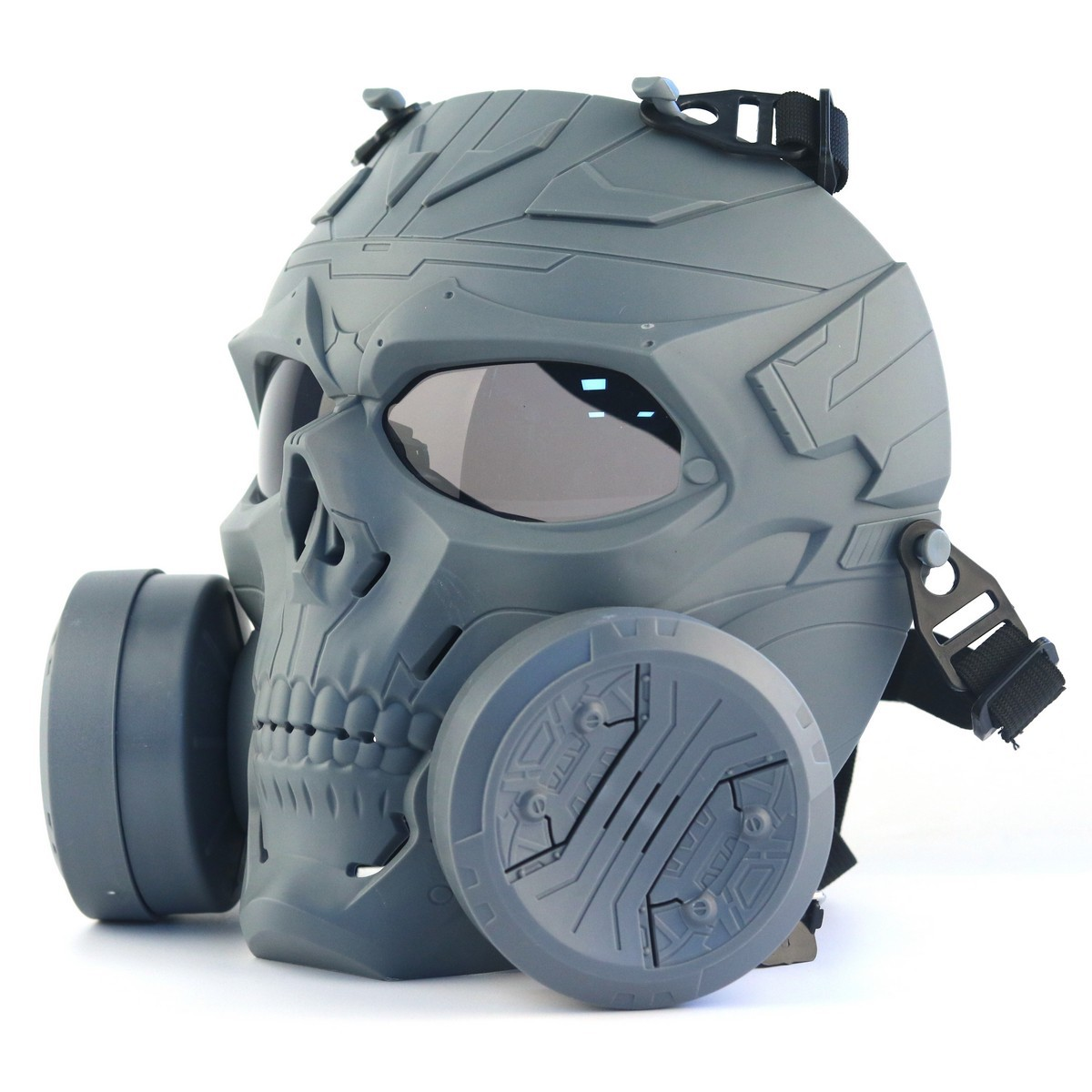 Tactical Skull Mask With Dual Fans