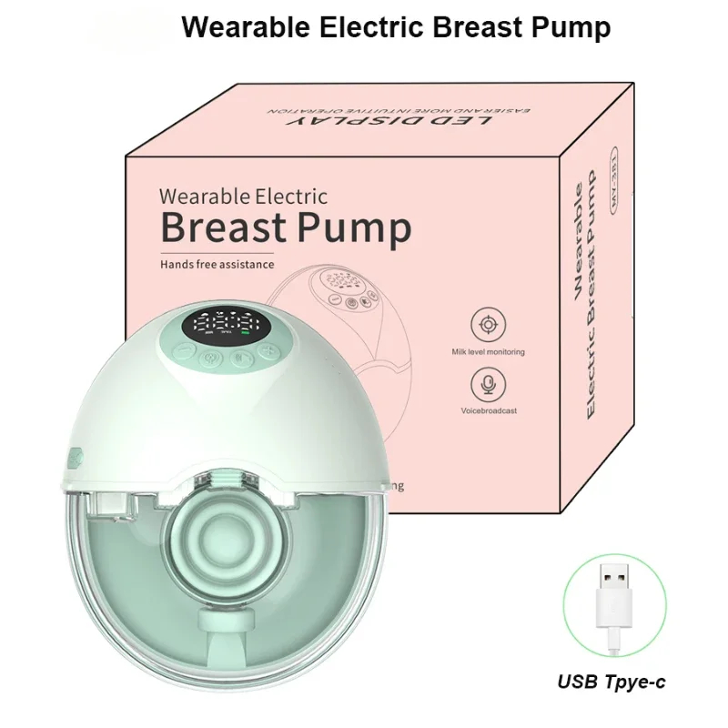 Hands-Free Wearable Electric Breast Pump