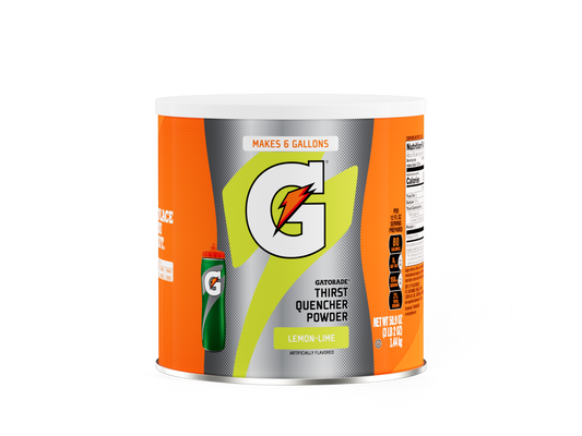 Gatorade Thirst Quencher Pulver, Zitrone-Limette (1,44 kg, ergibt ca. 23 L)