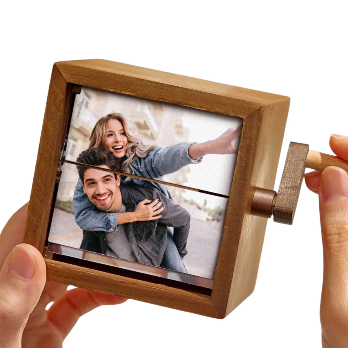 Kurbel-Fotobox