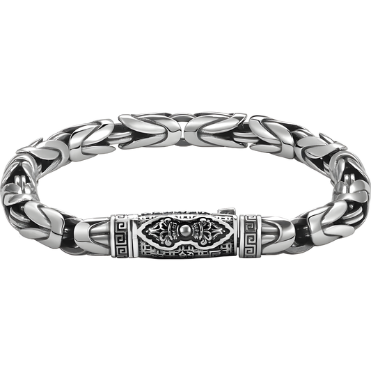 Woven Silver Bracelet