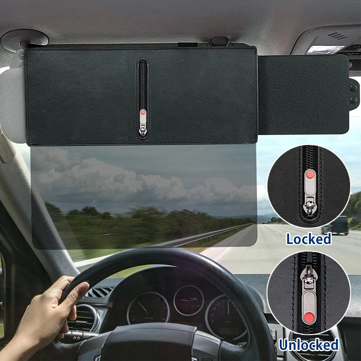 Sun Visor Extender For Cars