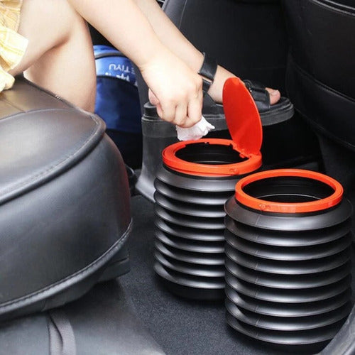 Auto-Mülleimer, einziehbar
