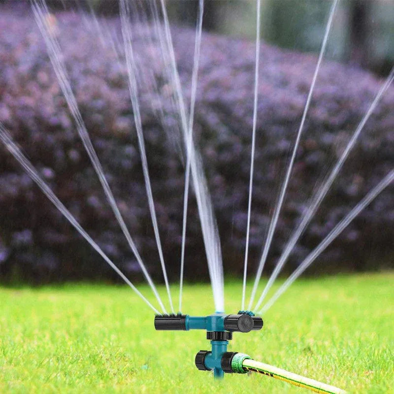 360 Automatic Rotating Adjustable Watering Irrigation Lawn Sprinkler