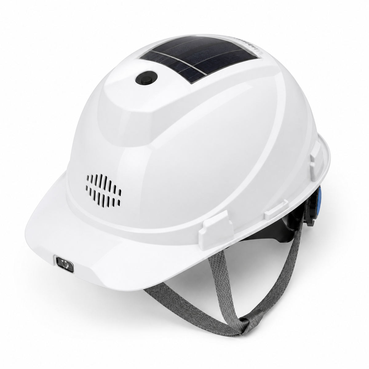 Solar Cooling Fan Helmet