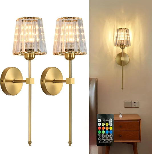 LED RGB Rechargeable Wall Lamp