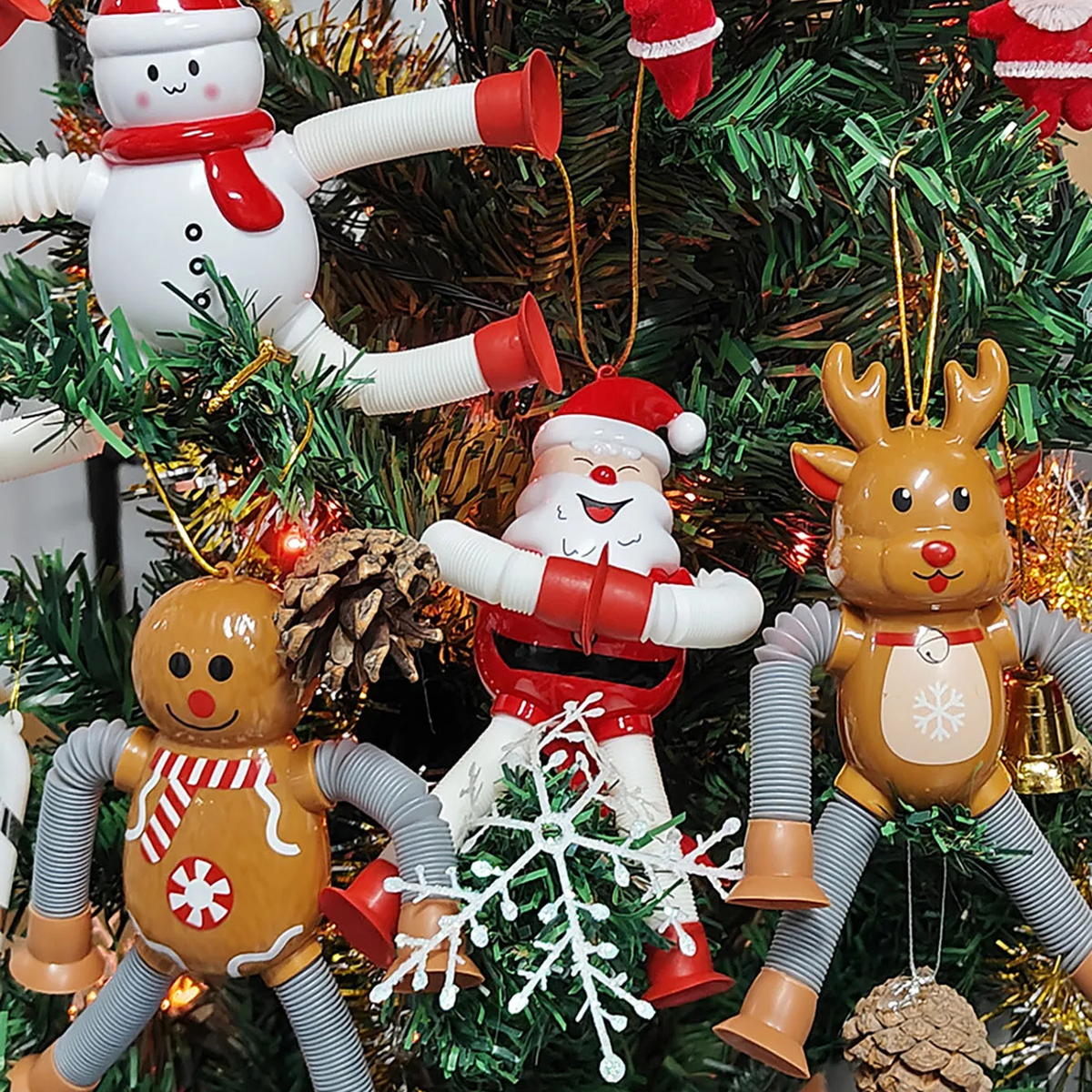 Telescopic Christmas Ornaments
