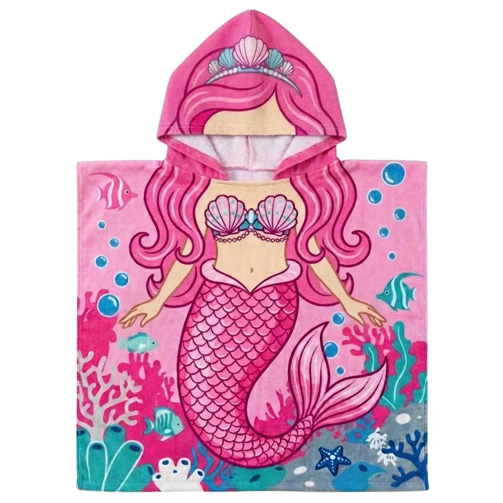 Children's Hooded Beach Towel