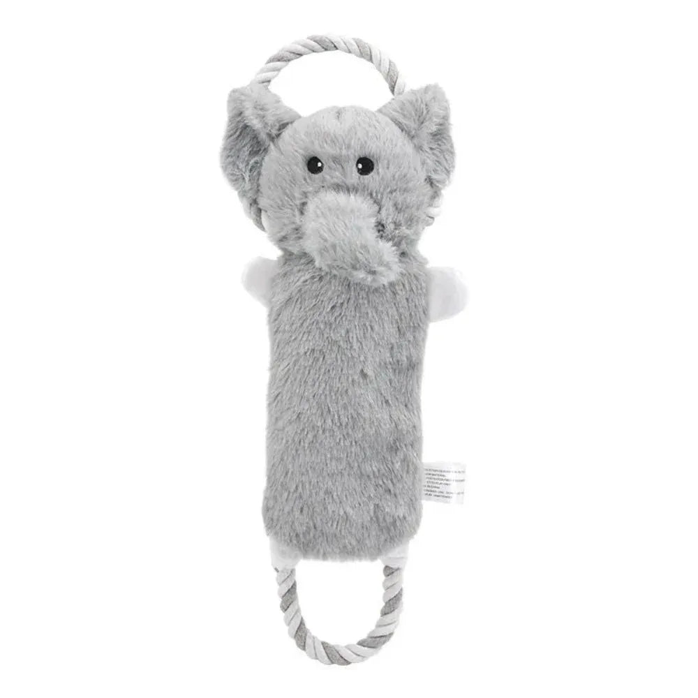 Funny Plush Stuffed Animals Bite Resistant Pet Dog Chew Toys
