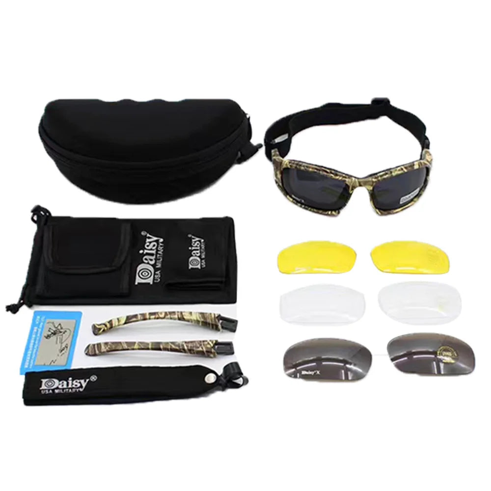 Photochromic Tactical Polarized Sunglasses