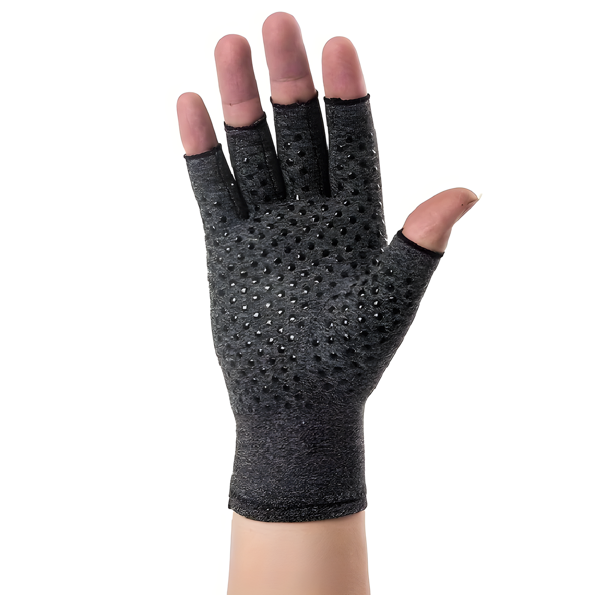 Hemp Half Finger Pressure Gloves