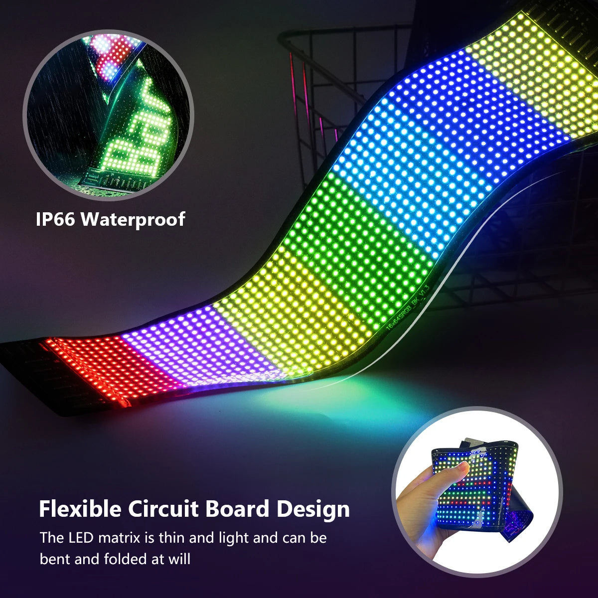 Flexibles Auto-LED-Panel