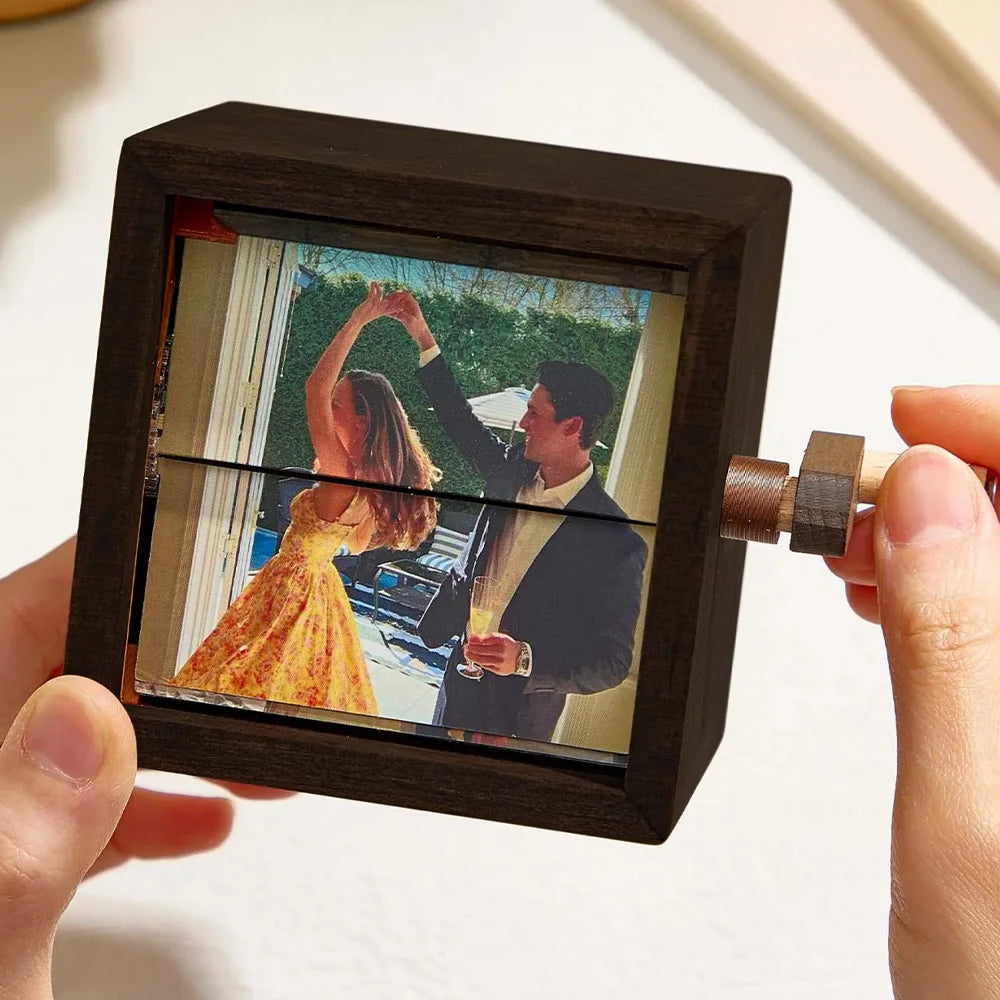 Kurbel-Fotobox