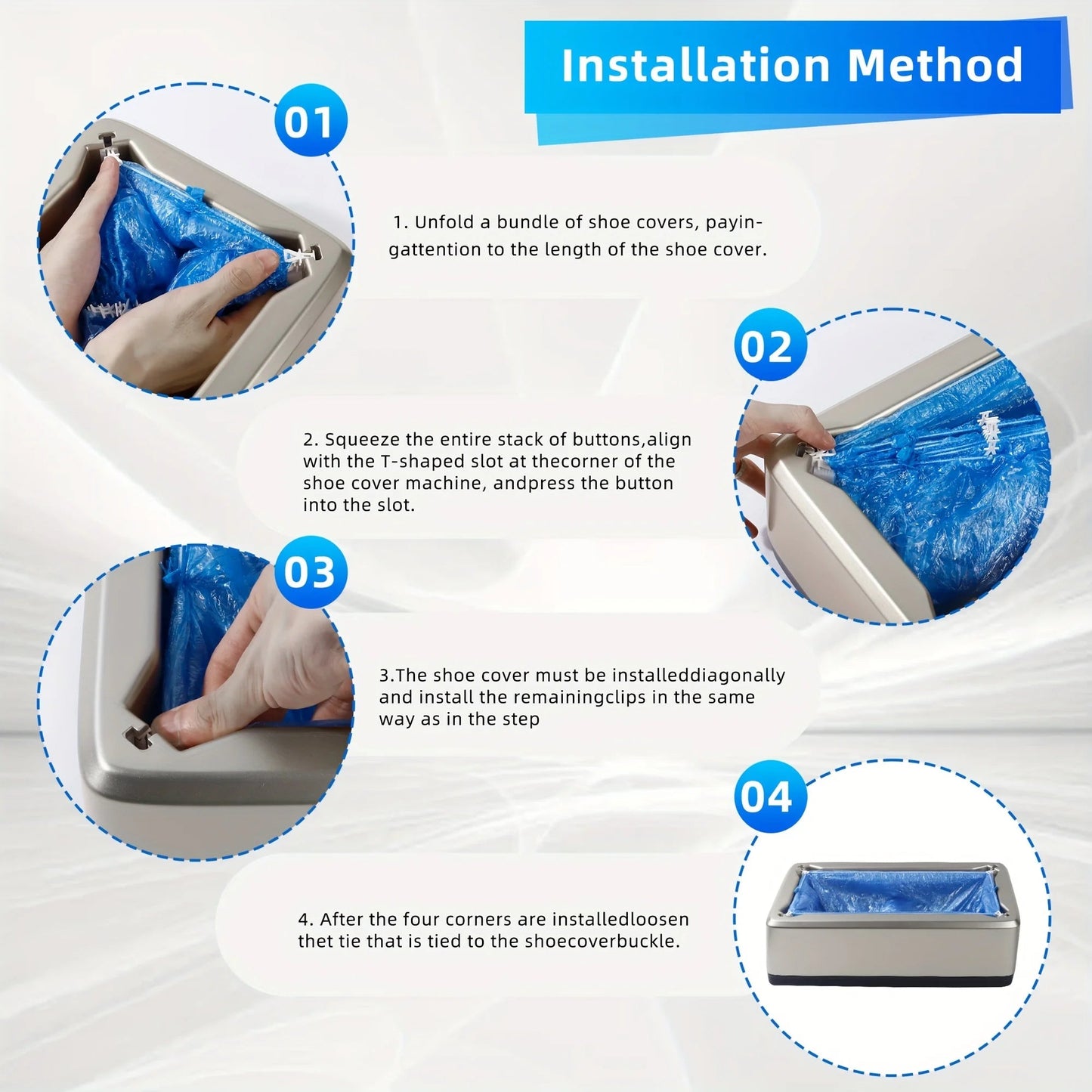 Automatic Shoes Cover Dispenser