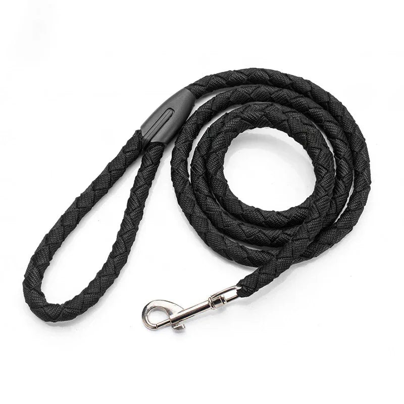 Nylon Non Retractable Braided Dog Leash