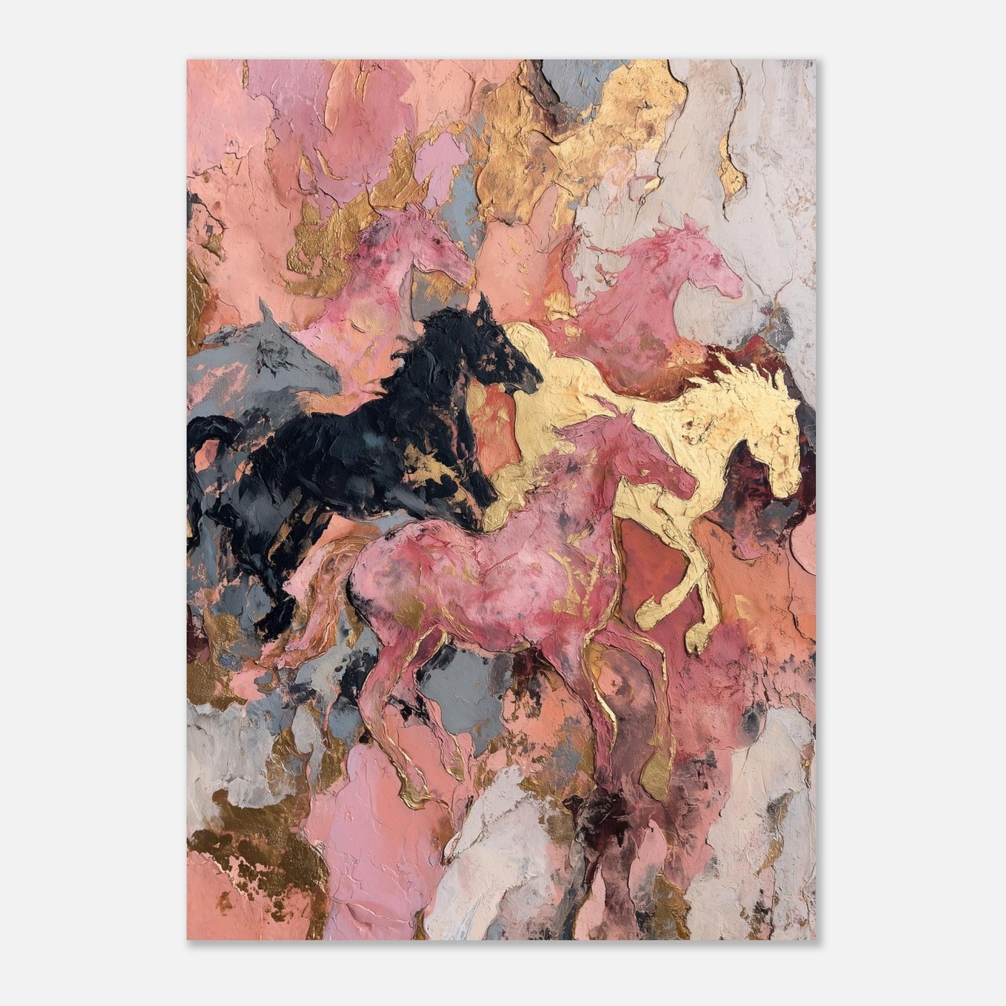Blush & Gold – Gentle Force - Poster