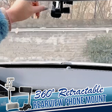 Handyhalterung für den Rückspiegel im Auto