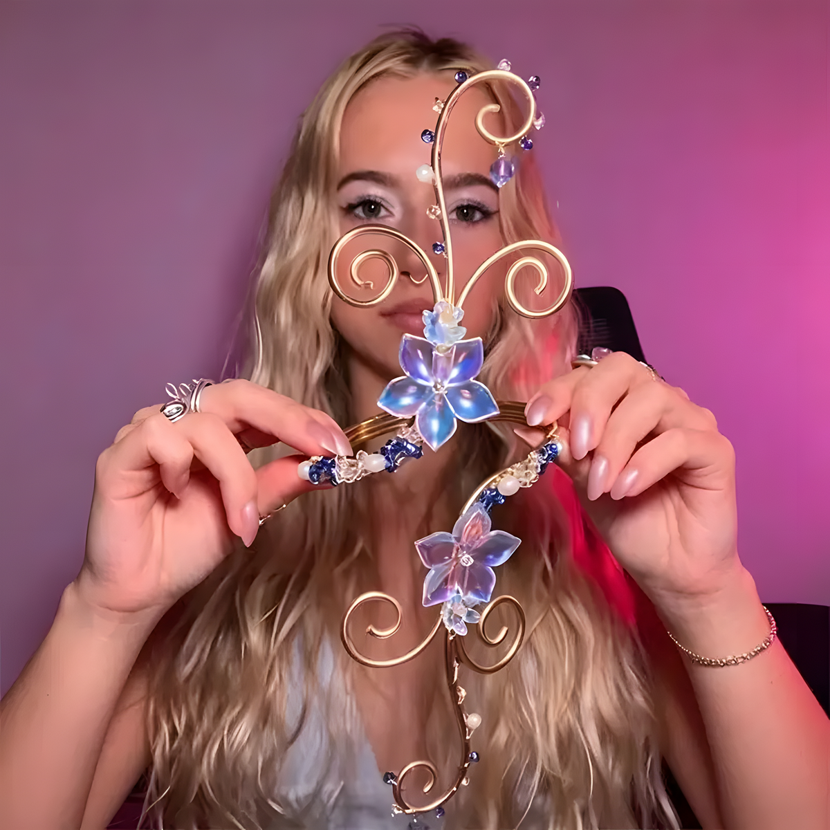 Layered Flower Armlet