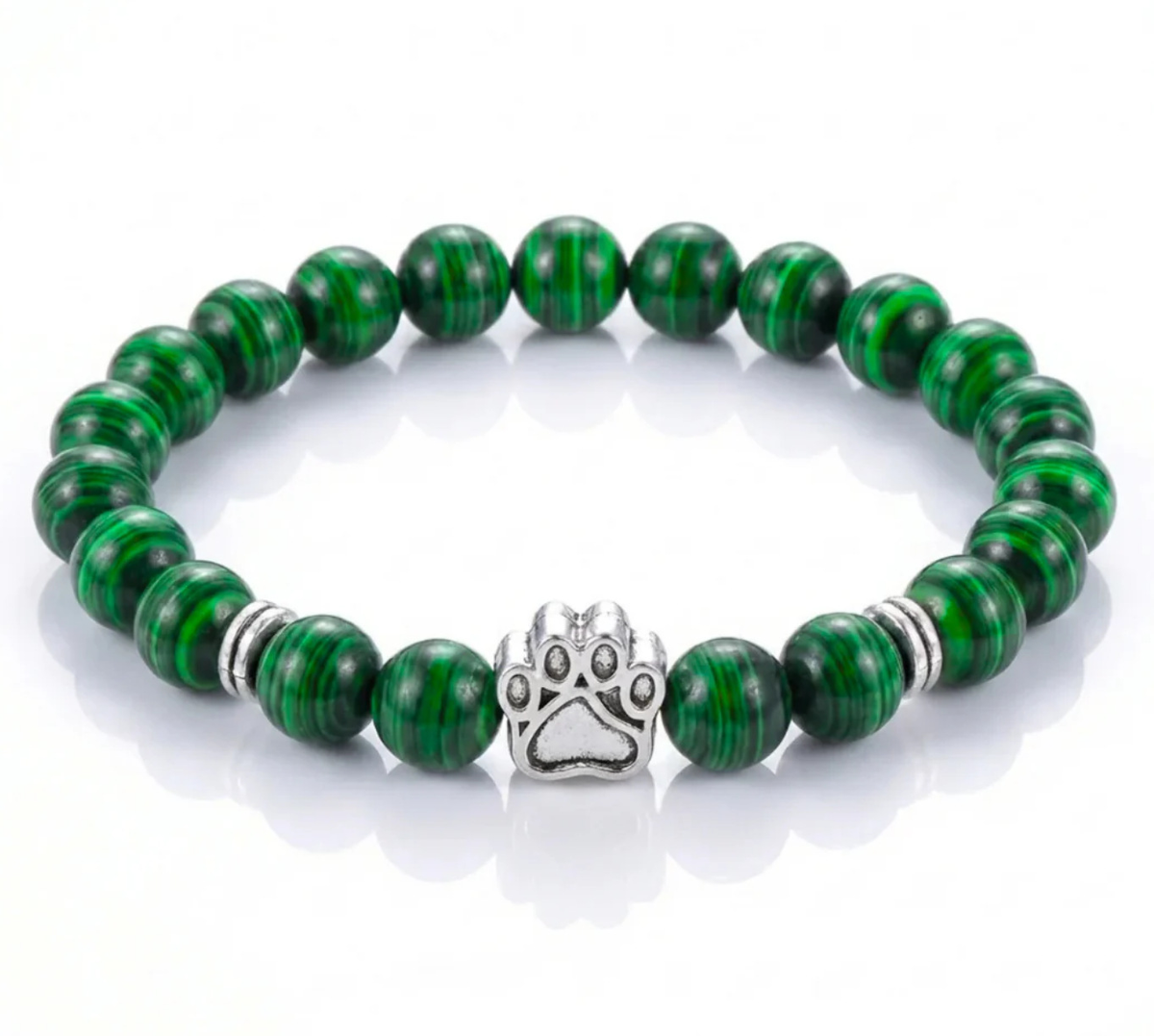 Dog Paw Bead Bracelet