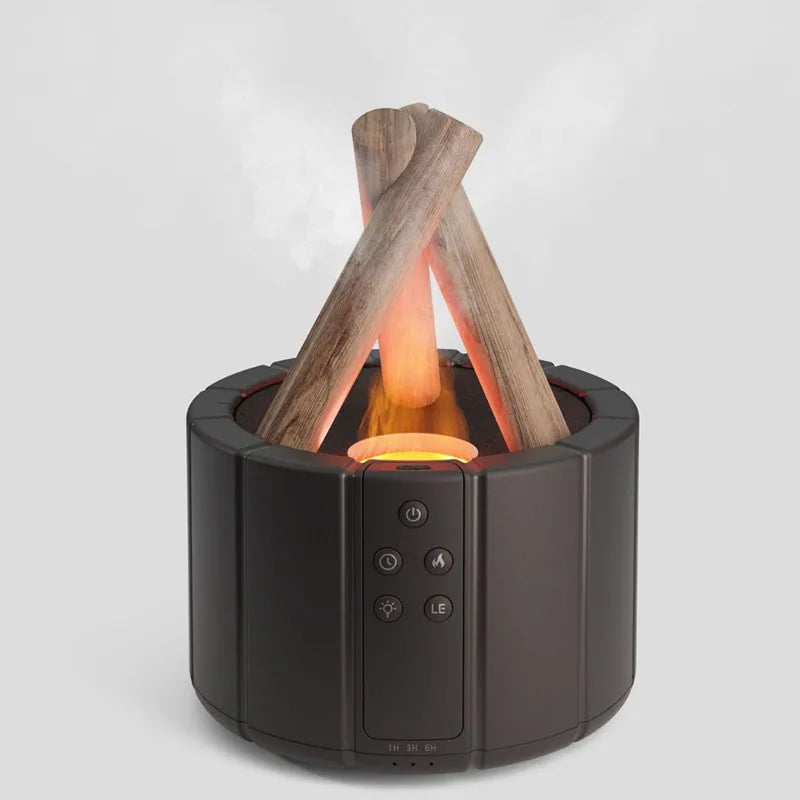 Diffusor in Lagerfeuerform
