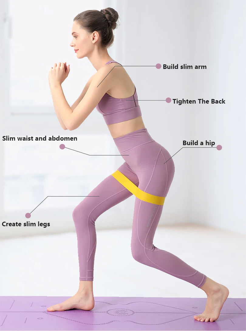 Fitness-Workout-Gummi-Widerstandsband