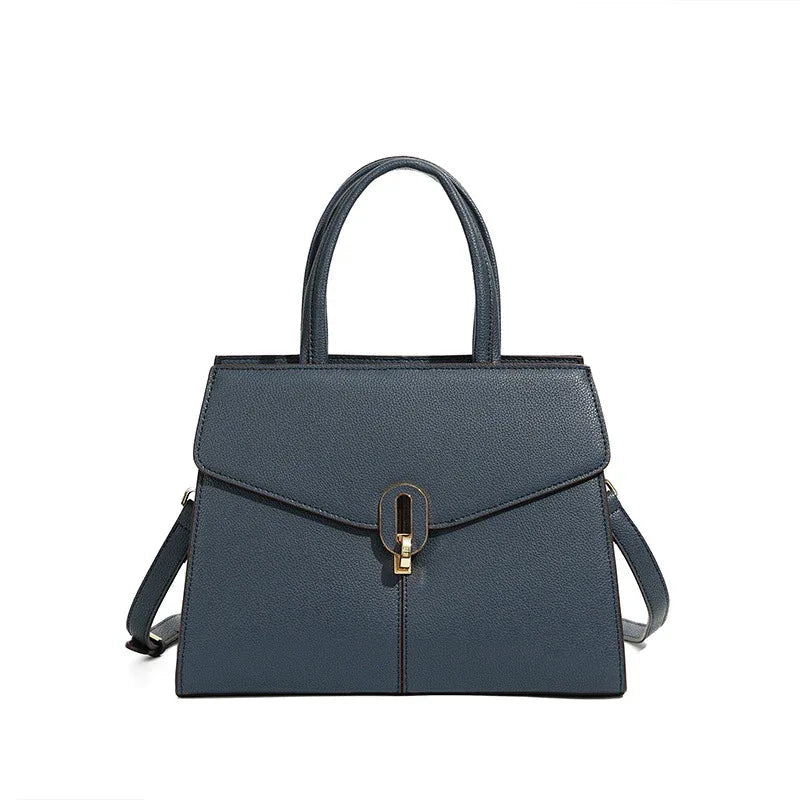 Leather Commuting High-Grade Handbag For Women