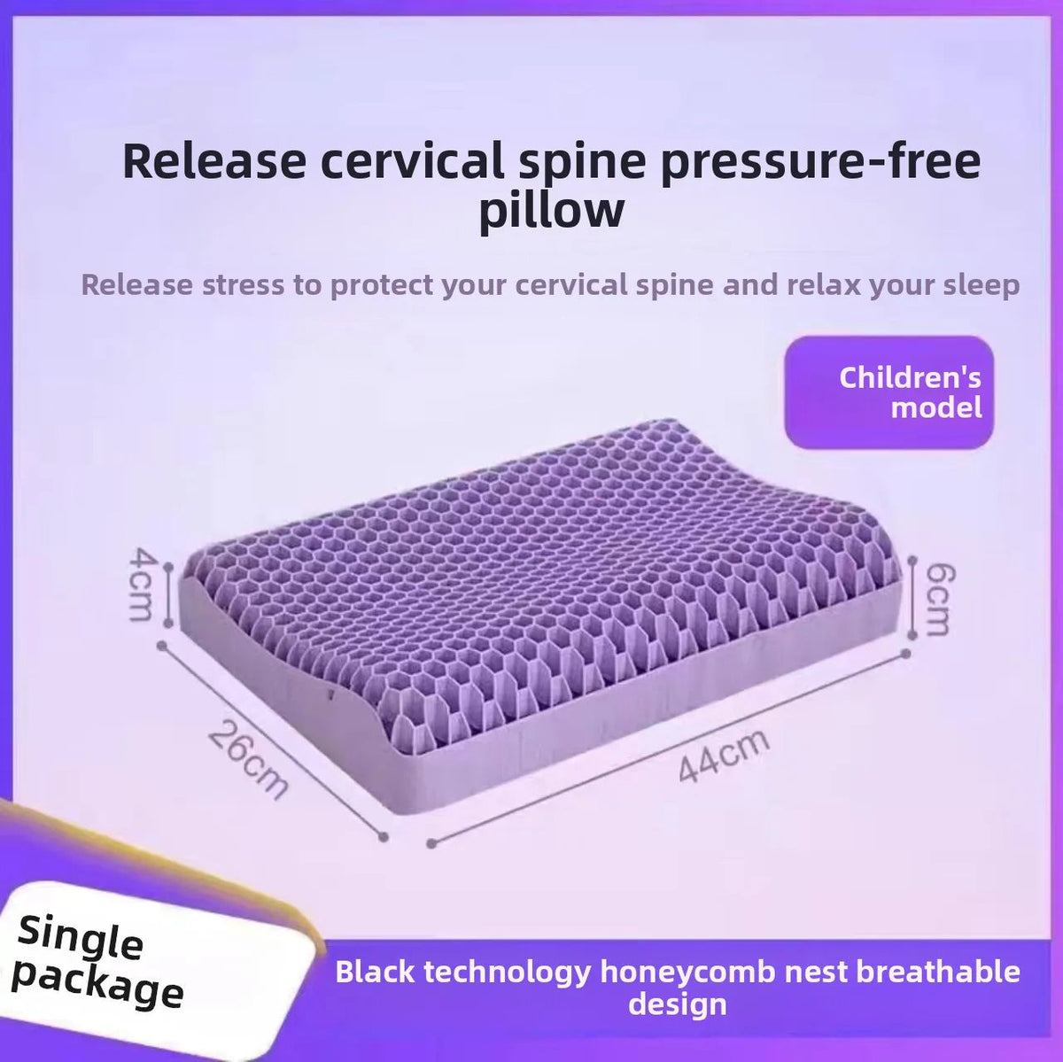 Pectin Breathable Air Layer Pillow
