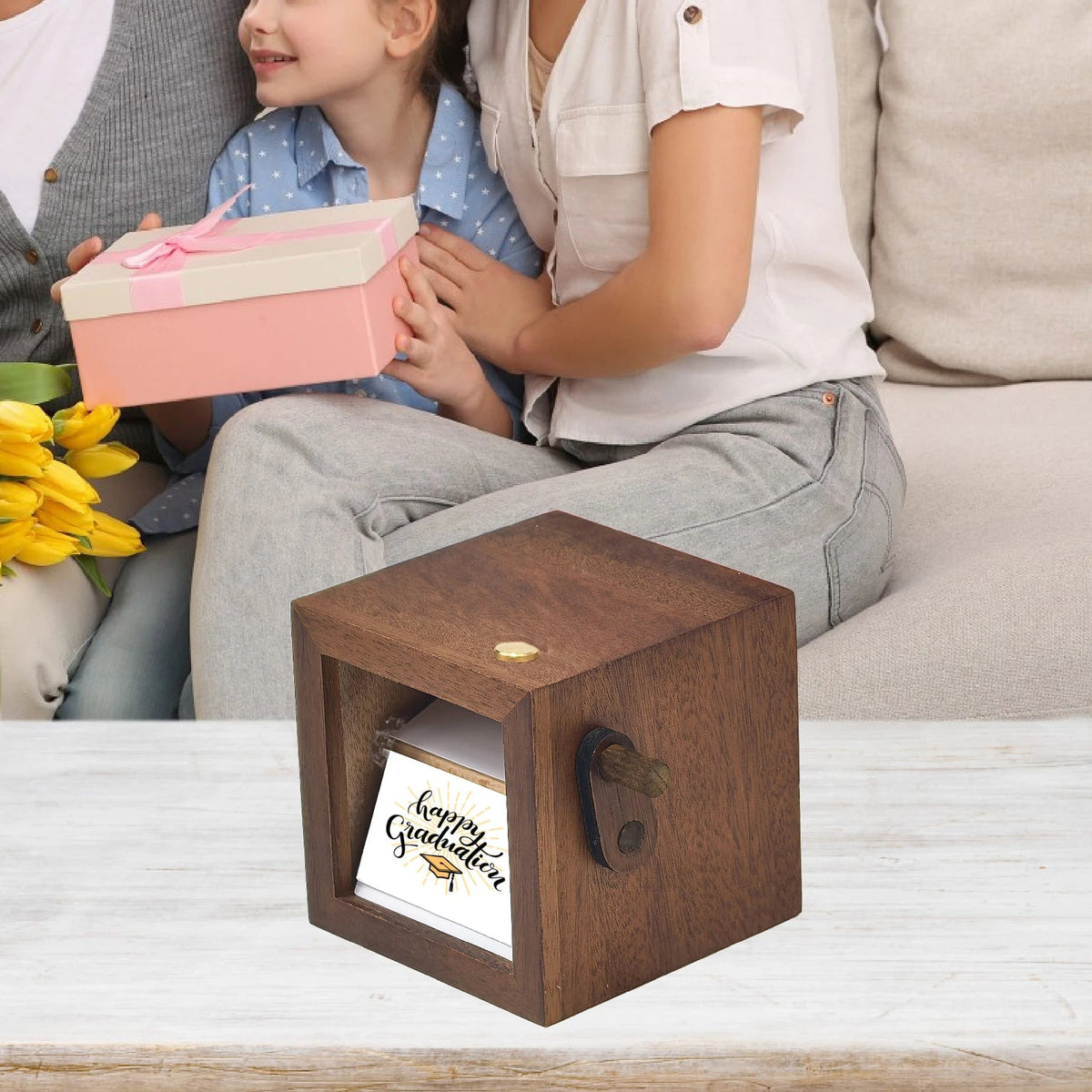 Kurbel-Fotobox