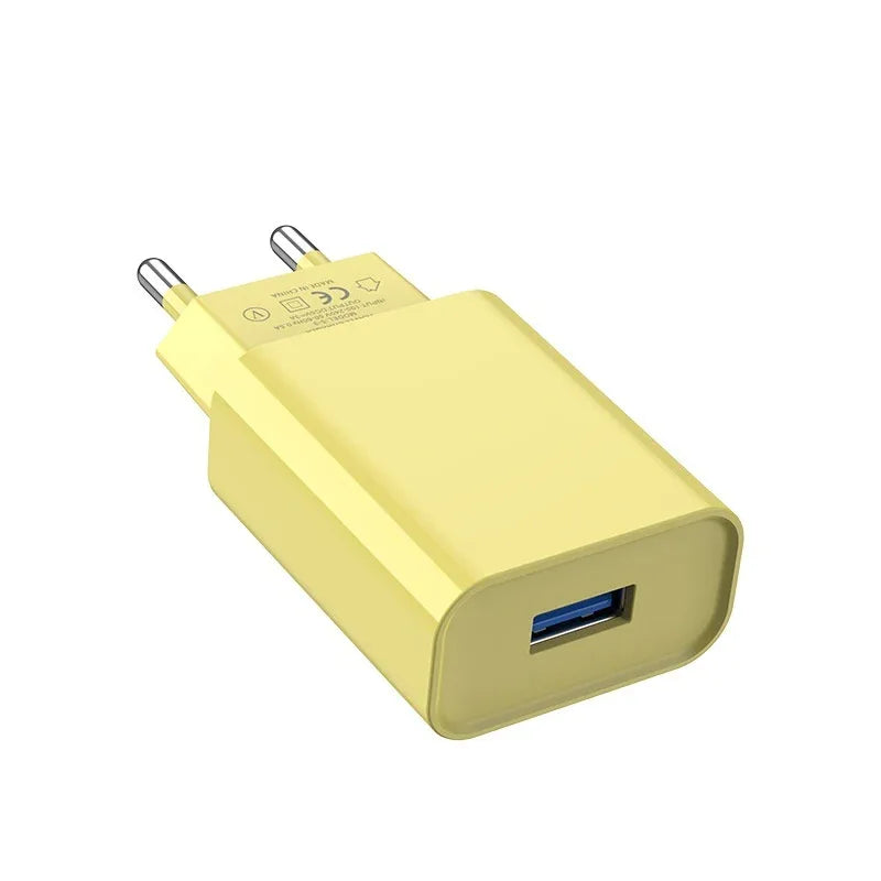 QC3.0 USB Charging EU Plug