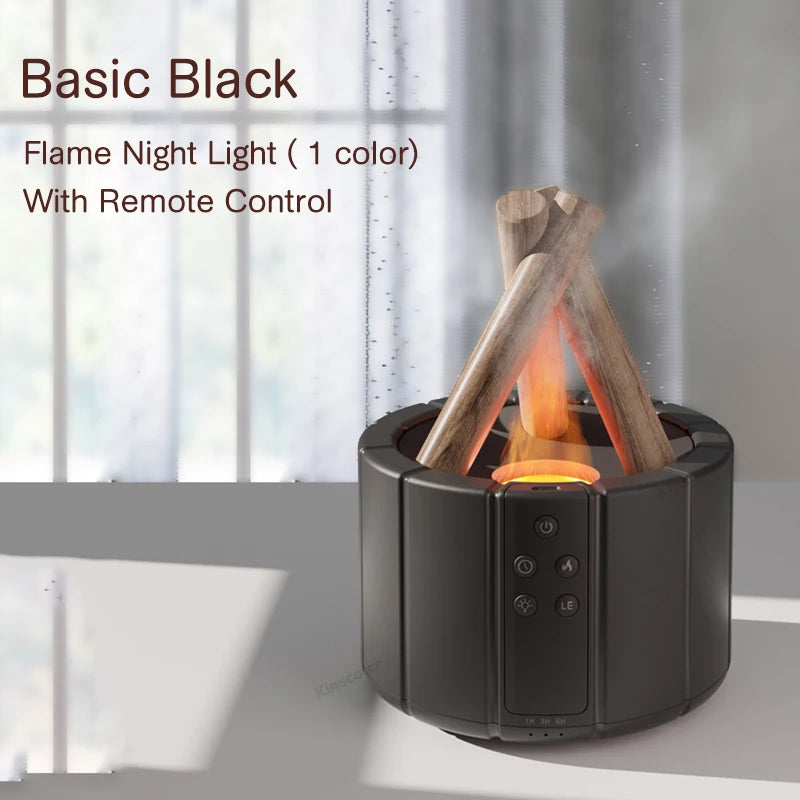 Diffusor in Lagerfeuerform