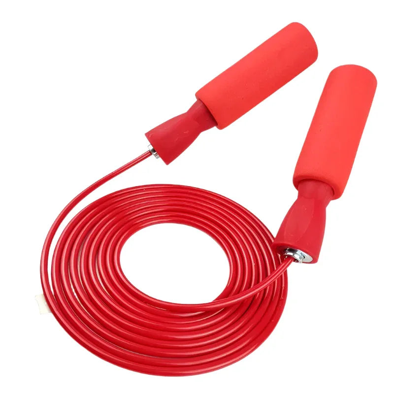 Steel Bearing Wire Rope PVC Fitness Skipping Jumping Rope
