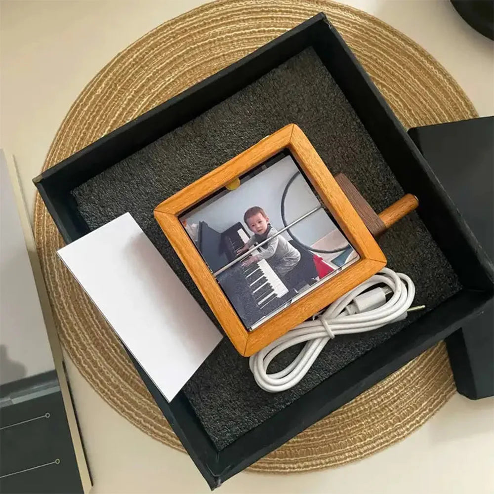 Kurbel-Fotobox