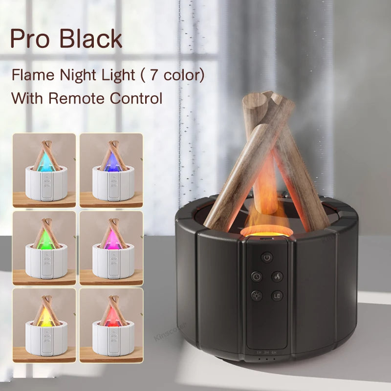 Diffusor in Lagerfeuerform